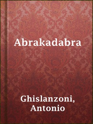 cover image of Abrakadabra